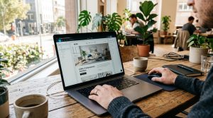 what is website feature resized