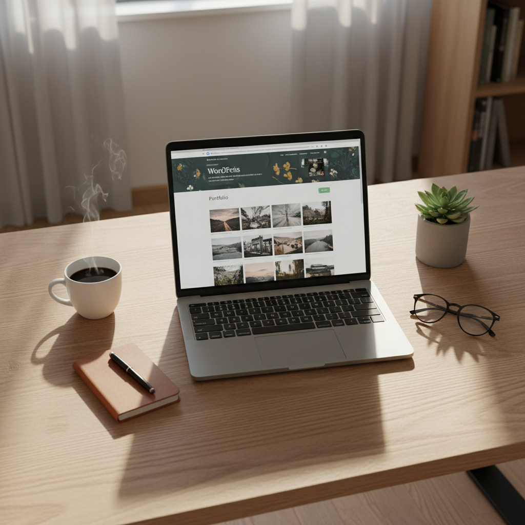 wordpress website service feature