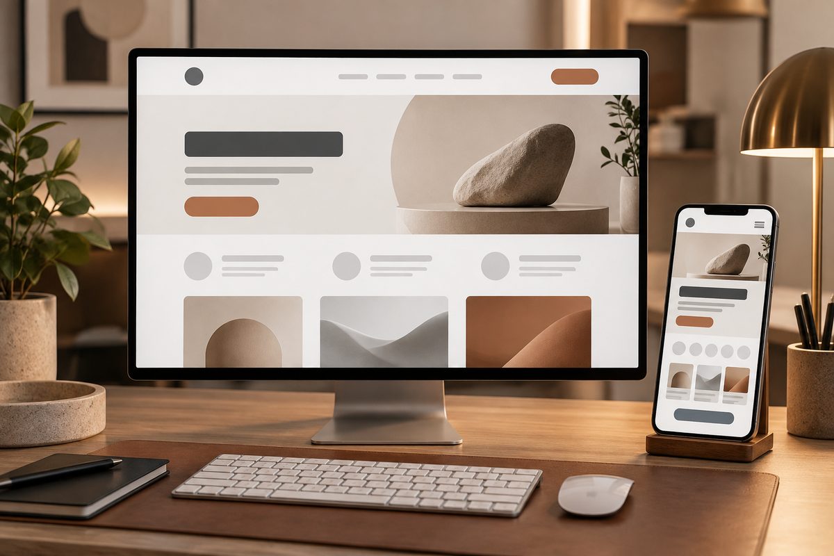 Website design planning