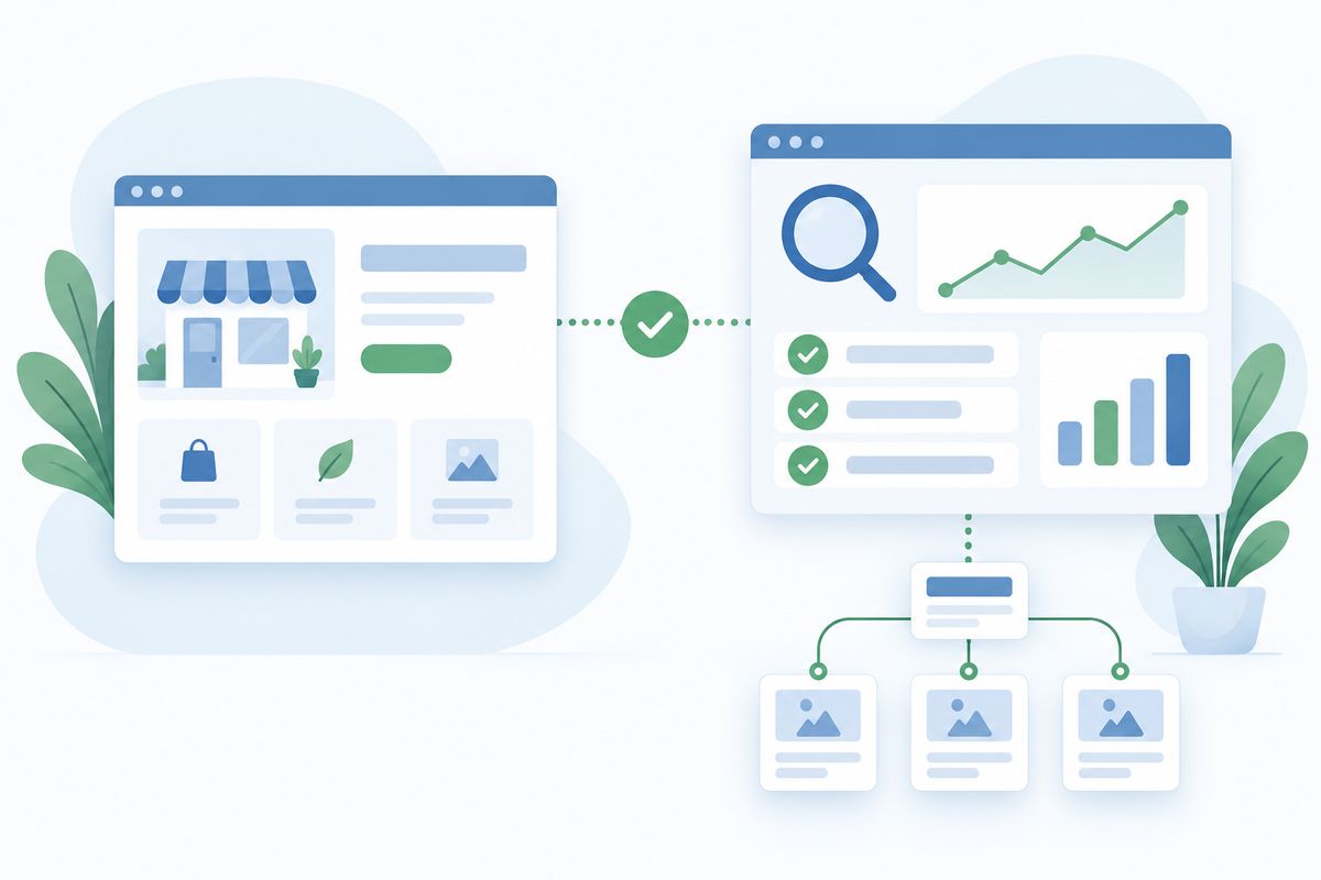 ภาพรวมการเชื่อมเว็บไซต์กับ Google Search Console