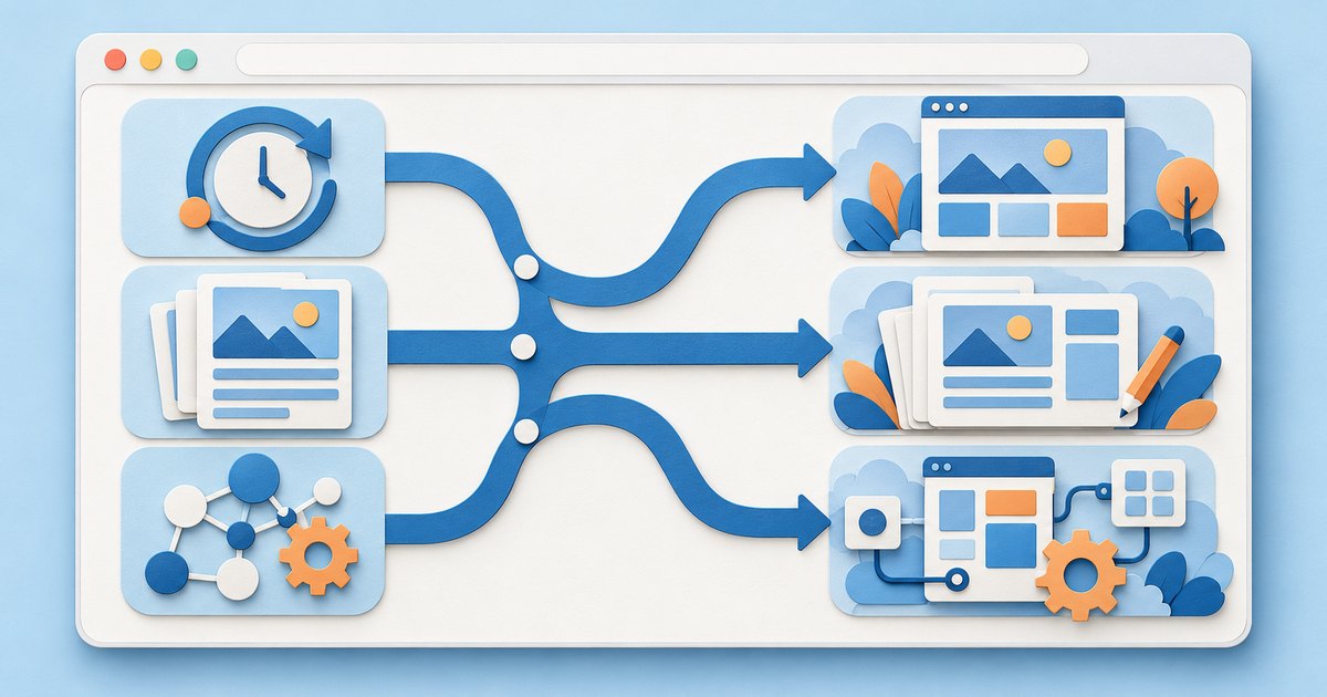 ภาพเส้นทางตัดสินใจเลือก Static WordPress หรือระบบ Custom